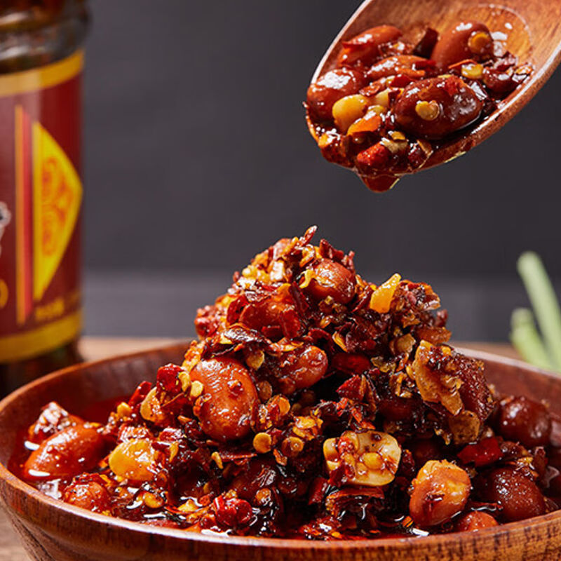 老干妈辣椒酱风味豆豉华豫风云香辣脆下饭菜调味香辣酱辣子鸡 老干妈
