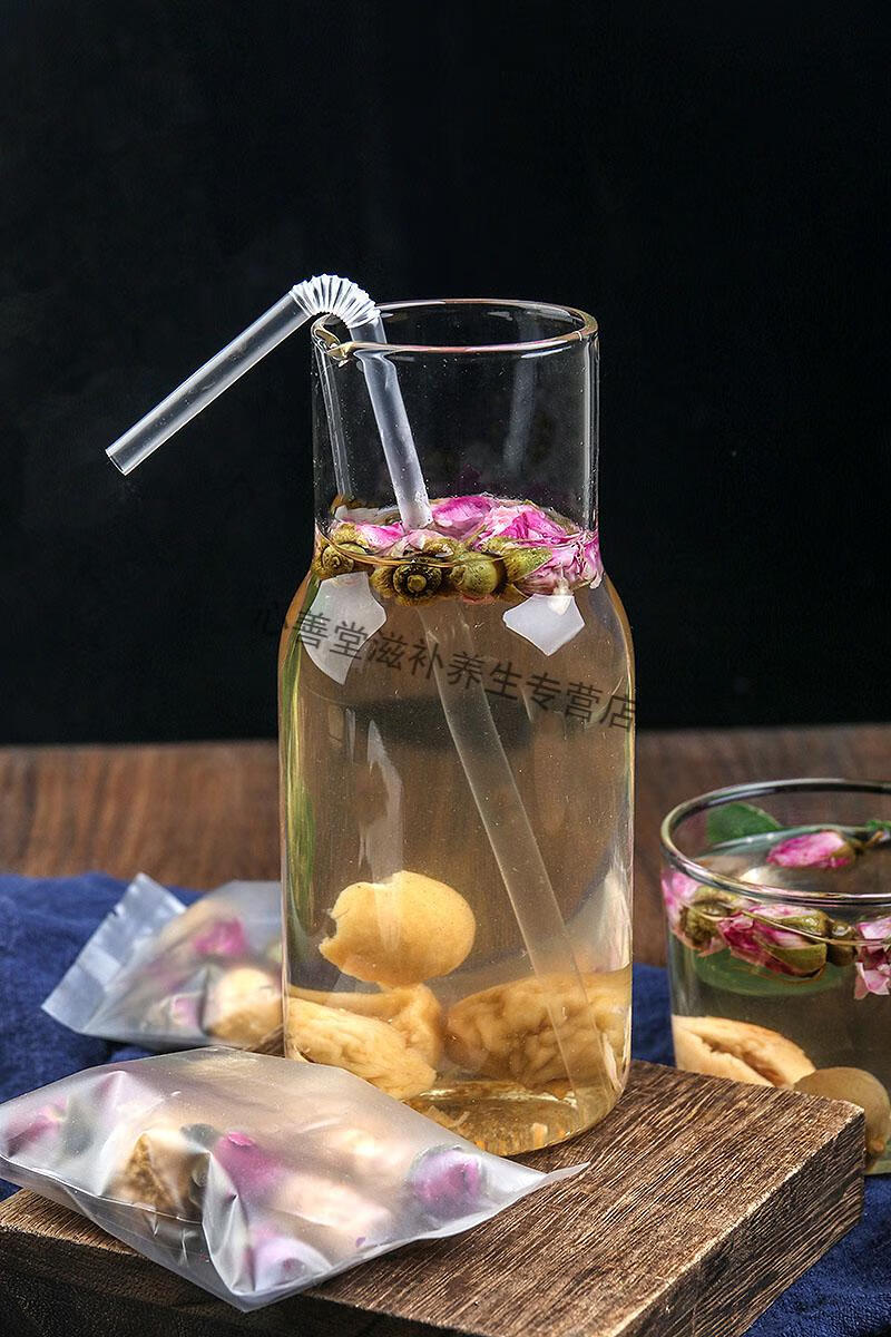 志医世家无花果玫瑰花茶无花果干平阴玫瑰乳组合泡茶20包