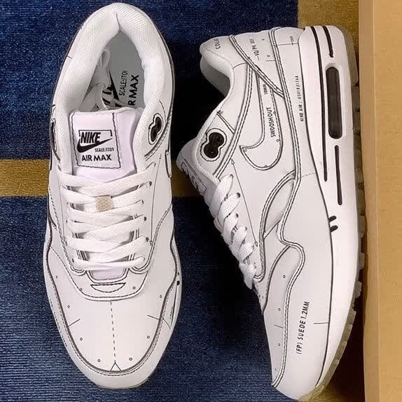 纯原air max 1 amsterdam city pack阿姆斯特丹复古气垫鞋男女跑步鞋