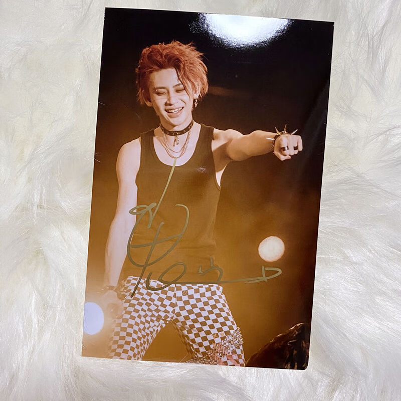 【经典收藏】王琳凯签名照 小鬼签名照保真非印刷 小鬼7【图片 价格
