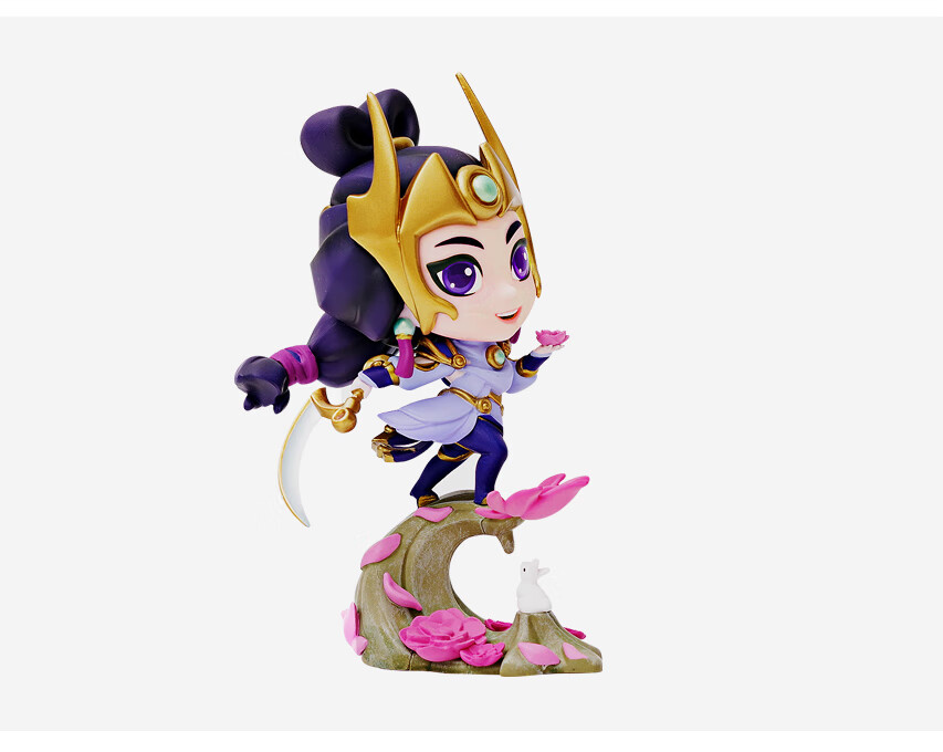 lol英雄联盟限定戴安娜金克斯千珏霞与洛情侣情人节提莫皎月 广寒仙子