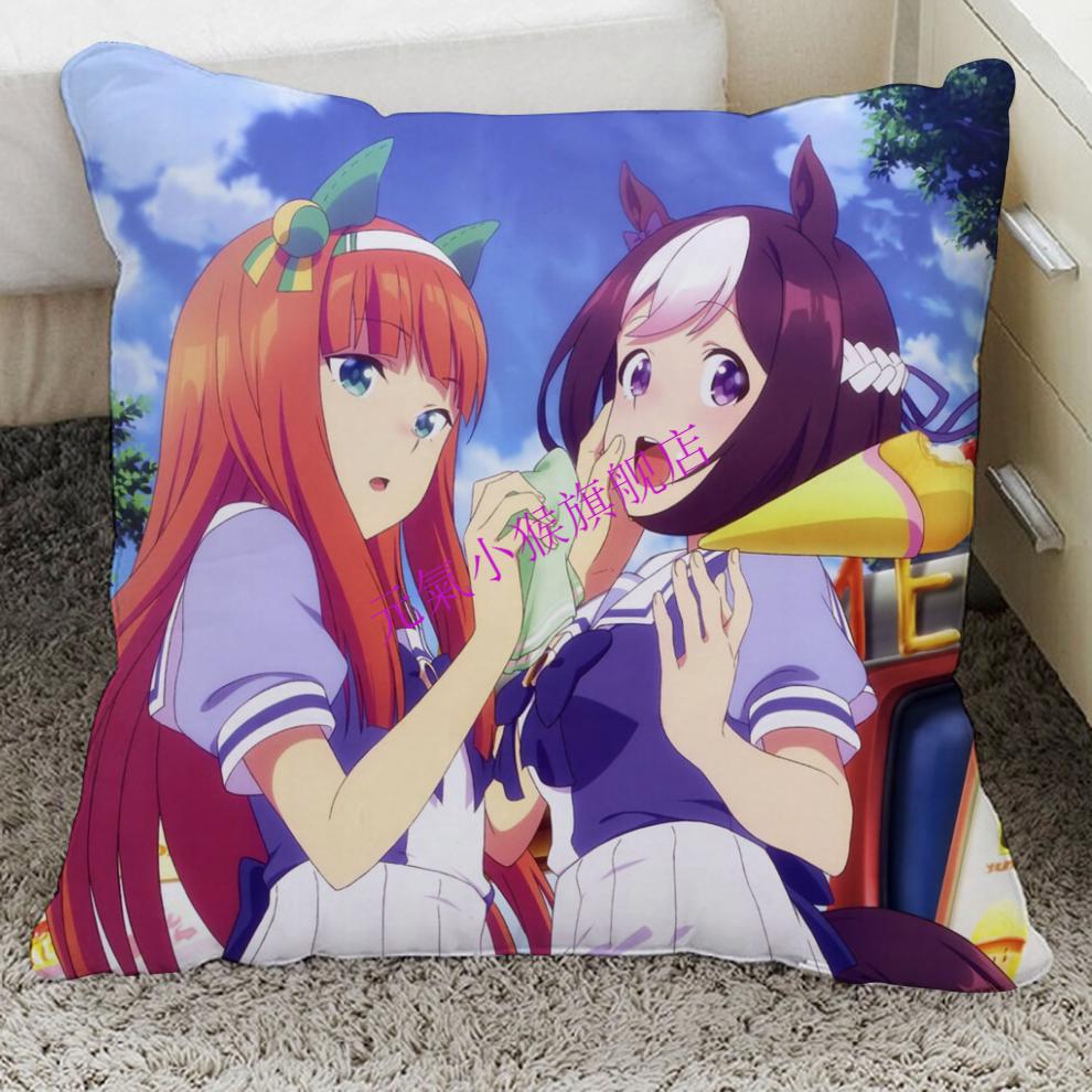 东海帝皇抱枕赛马娘周边玩偶bd动漫二次元等身趴趴黄金船光辉米浴16丝