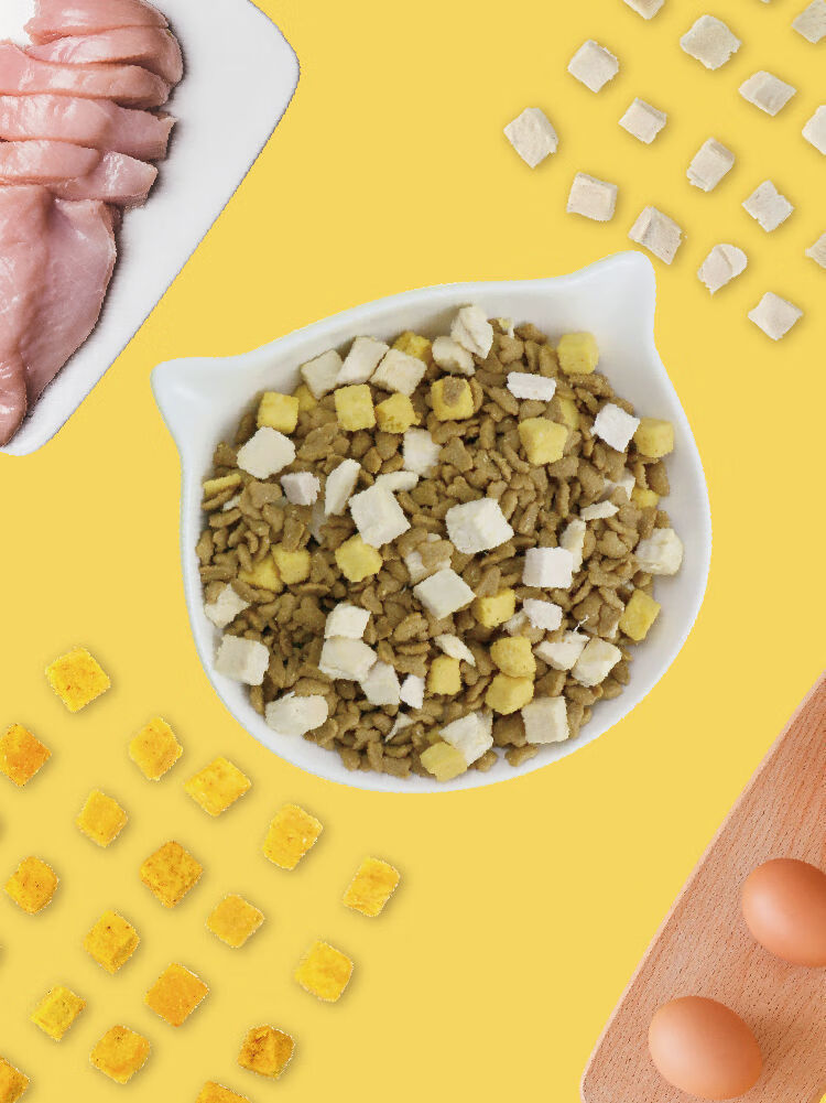 【精选好物】猫掌柜冻干猫粮2斤5斤10斤通用型鱼肉增肥发腮成猫 2斤六