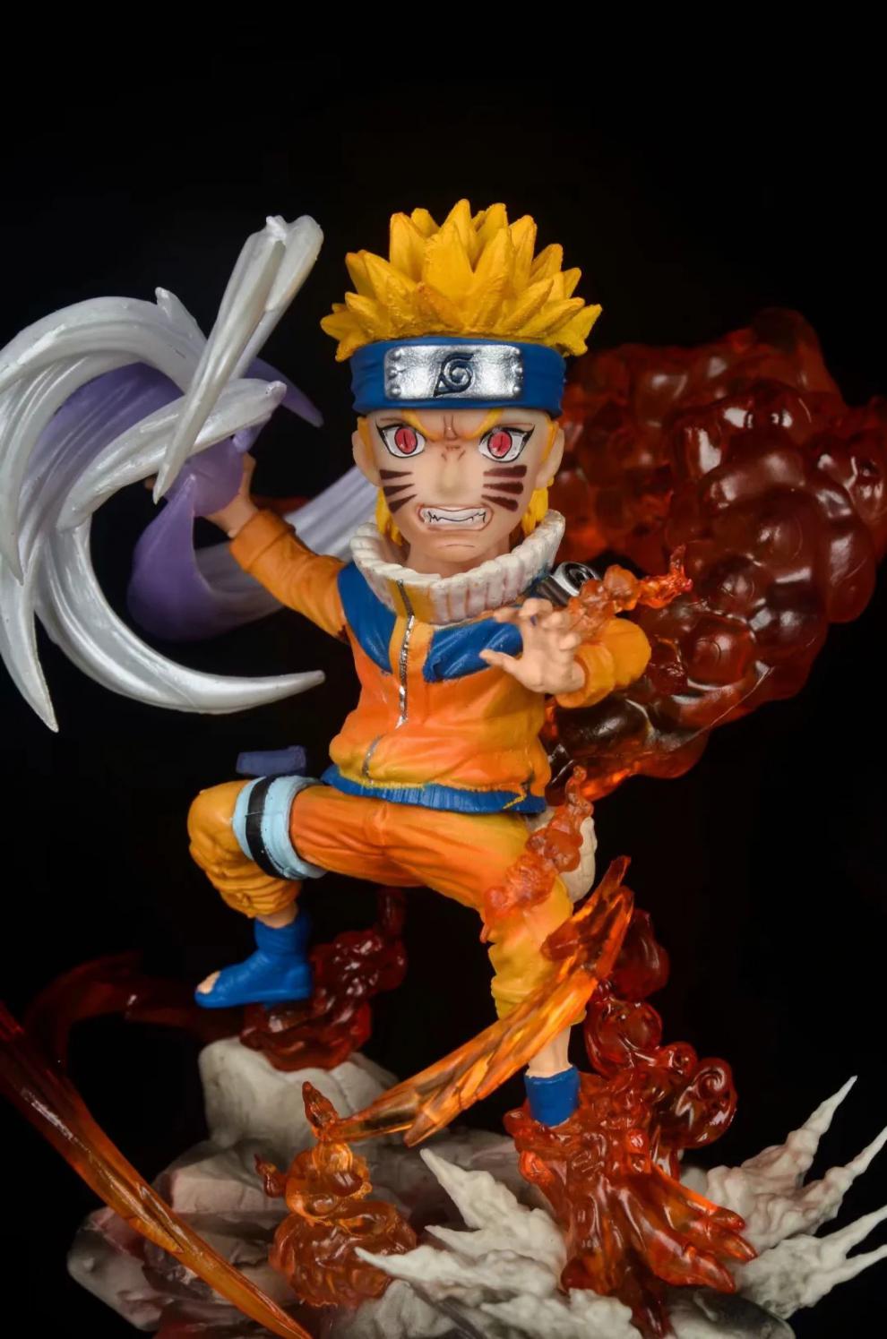 火影忍者鸣人九喇嘛手办可动自来也gk晓组织模型佐助鼬斑礼物带土摆件