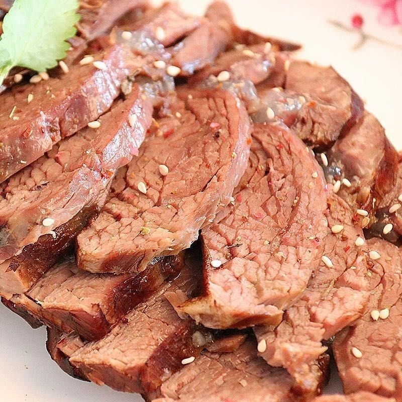 牛腱肉原切金钱腱1500g生鲜牛腱子肉芯原味牛肉新鲜牛腱子肉鲜冻康胜