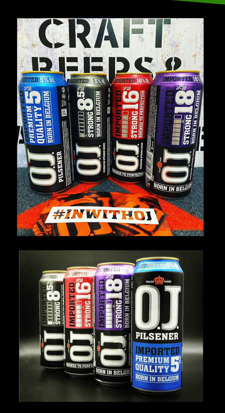 oj啤酒 20度 比利时原装进口烈性酒精酿啤酒高度 骑士16度啤酒6瓶【12