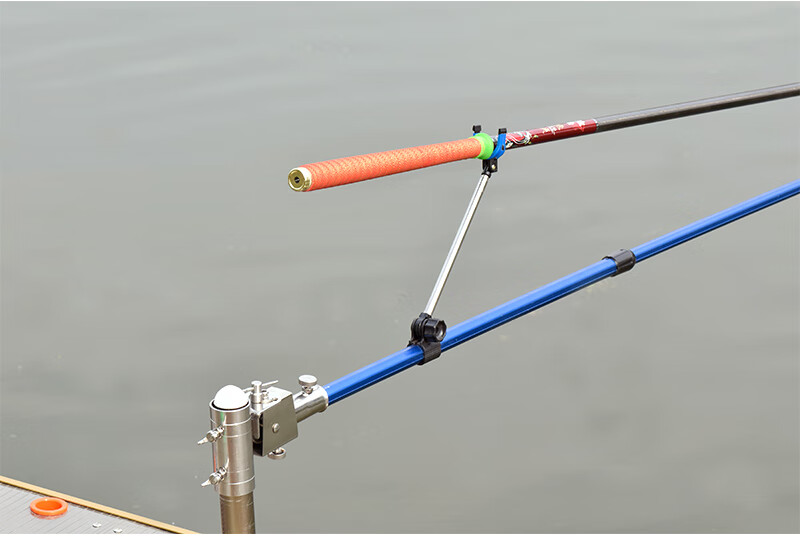 2022新款不锈钢钓台炮台架大物用双炮台支架万向滑动多功能加厚专通用