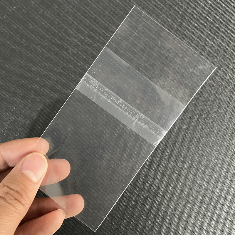 东方娇65*90mm自粘封口透明cpp卡膜3寸专辑小卡卡片保护膜卡套61*88mm
