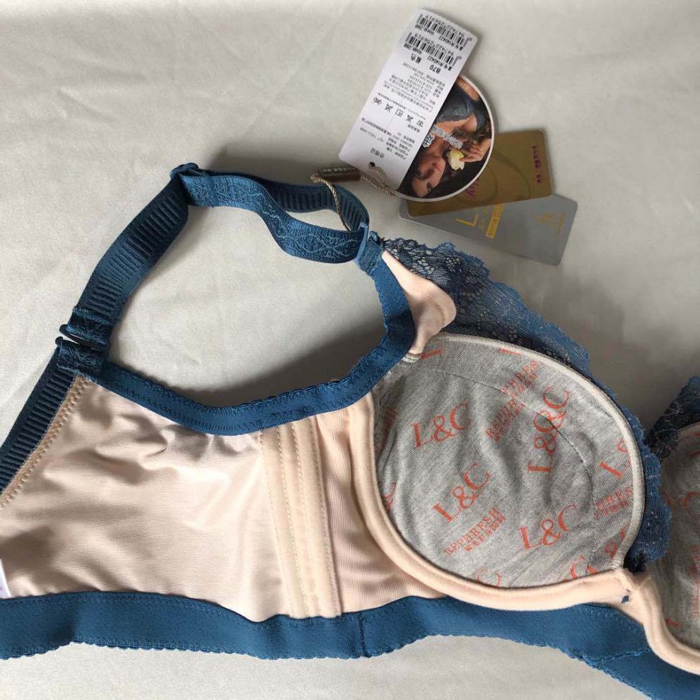 hkxn瑞法斯文胸厚杯140422小胸聚拢上托内衣性感收副乳调整型胸罩黑色