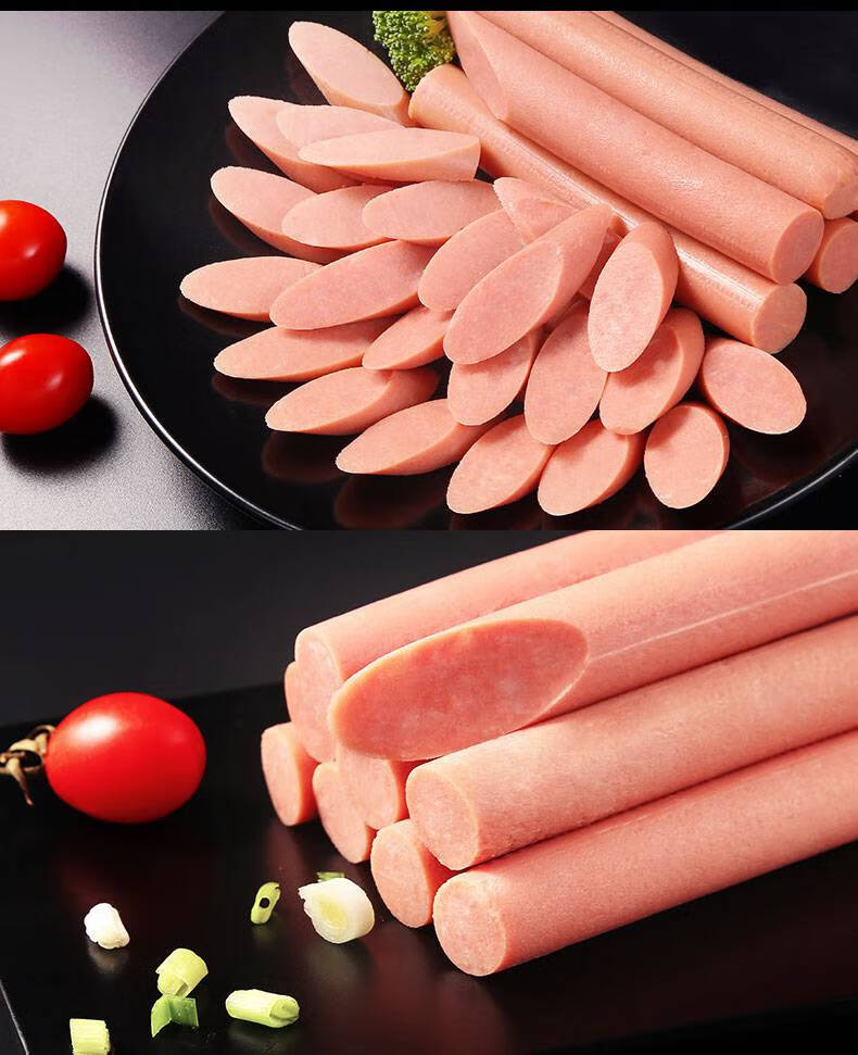 双汇金阳光特级无淀粉火腿肠4003袋即食香肠烧烤肉肠零食品双汇无淀粉