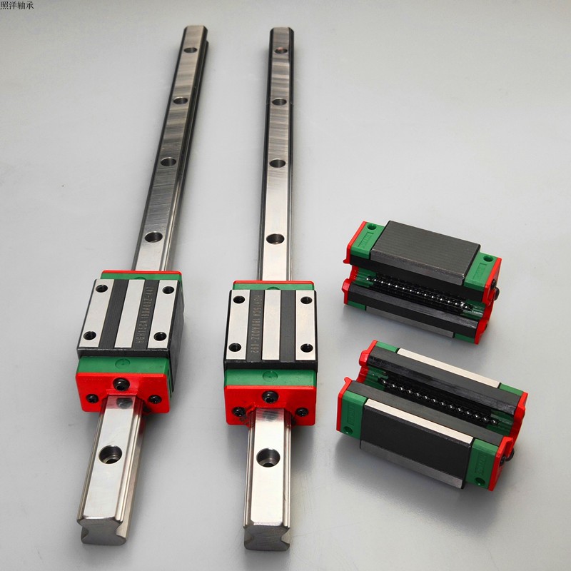 定制国产上银直线性线轨方滑块导轨道hh/w15/20/25/30/35/45/cca全套