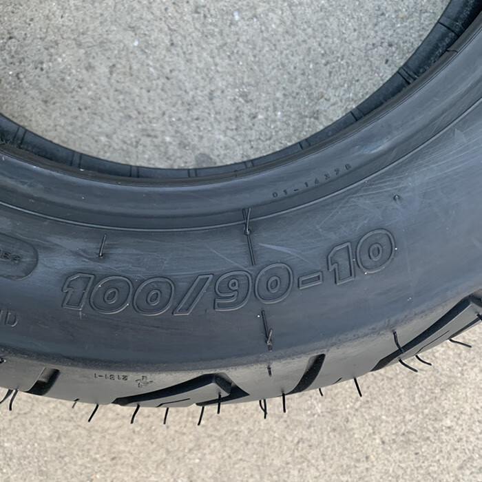 米其林半热熔90/110/80/90/100/90-10/120/130-70-12摩托车轮胎 全新