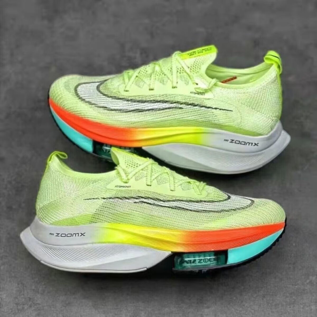 跑步鞋马拉松破2代男鞋zoomalphafly碳板气垫减震跑步鞋女nike 破2黑