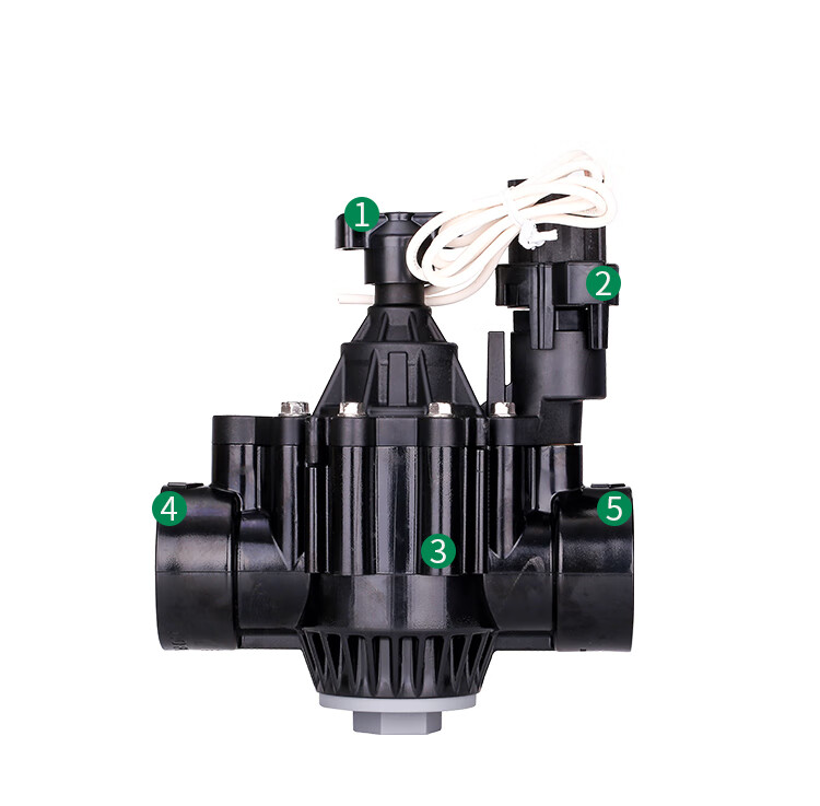 美国雨鸟100dvf150pga200pga自动灌溉电磁阀交流直流1寸1.