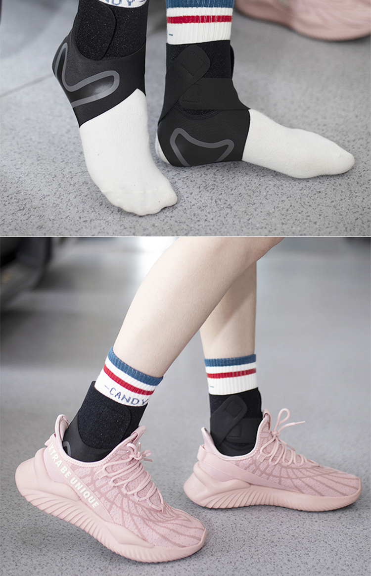 护脚踝男篮球跑步运动扭伤固定透气康复女士脚腕套防崴脚护踝 薄款