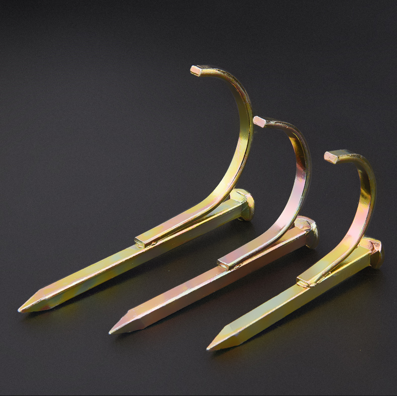 pvc管ppr水管钩钉固定钉管卡钉20卡勾钉5铁线管u型钉管码水泥钢钉