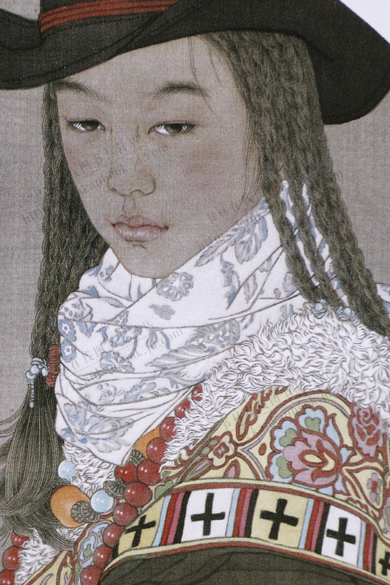 桑蕾水墨人物画精品集 4.陈子水墨人物画精品集