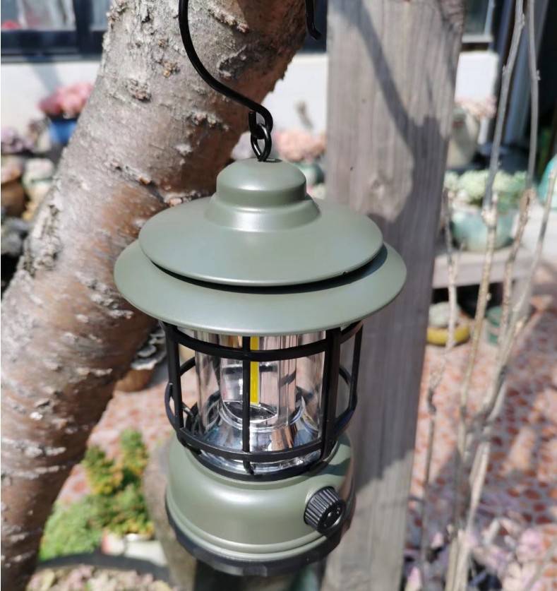 复古小马灯充电 北欧风格野营灯复古式野营灯野营欧美风格马灯新式