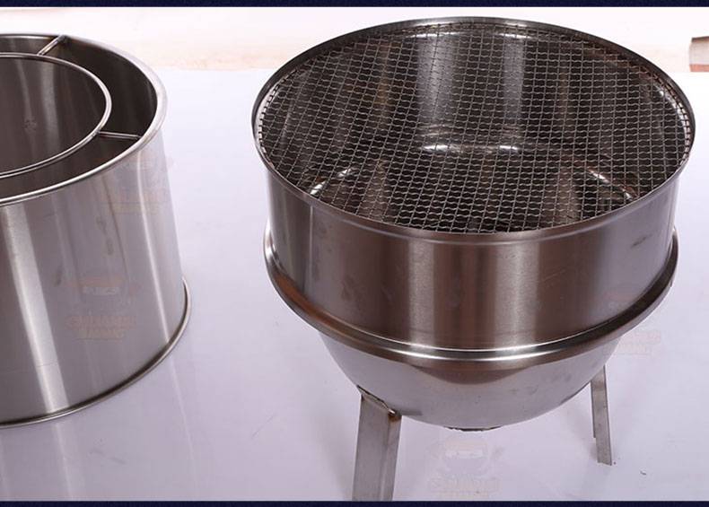 挂式烤炉不锈钢吊炉无烟烧烤炉缸商用烤串焖烤肉炉烤鸡鸭鹅烤羊腿吊挂