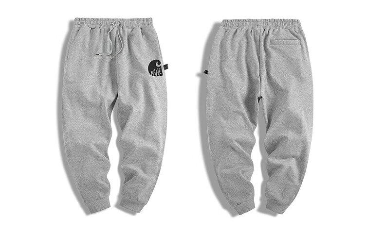 mane潮牌春秋季运动宽松长裤子男休闲卫裤潮流百搭束脚休闲小脚裤