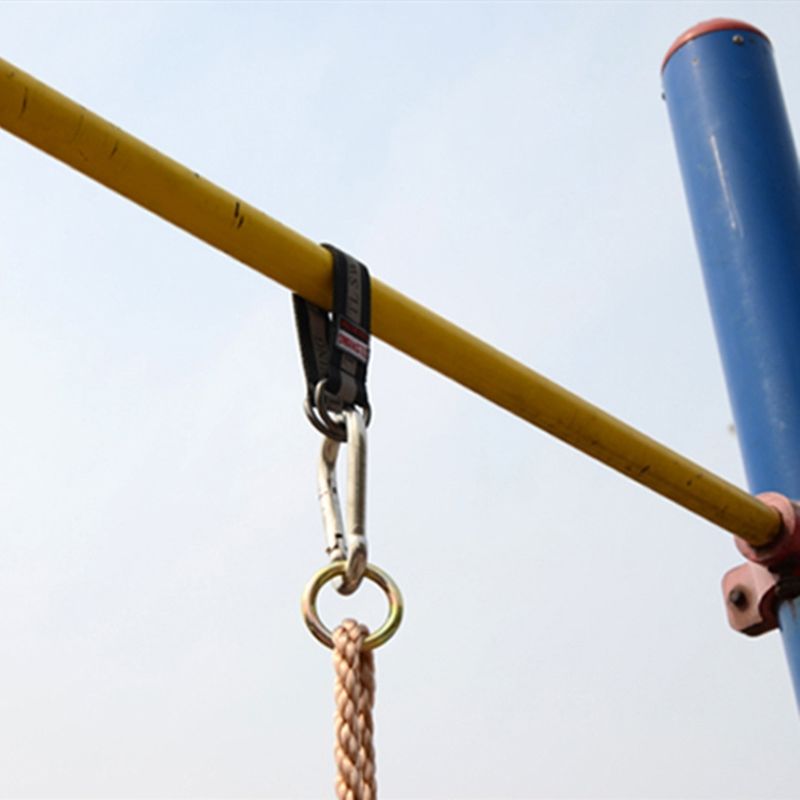 荡秋千 荡秋千配件吊绳吊椅搭配吊篮单杠挂带绳子挂钩弹簧钩连接带