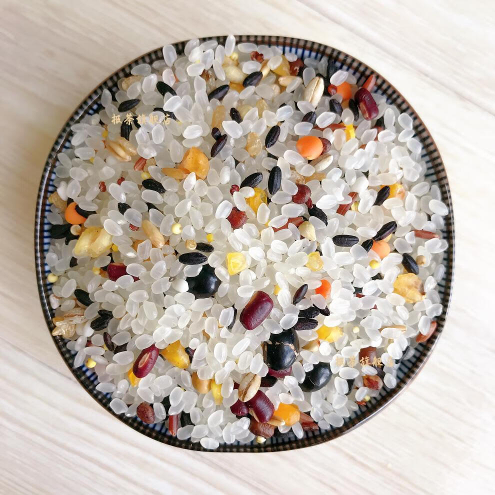 万亩丰耕21谷易煮杂粮饭880g一袋混合粗粮大米饭健康软糯东北米21谷易