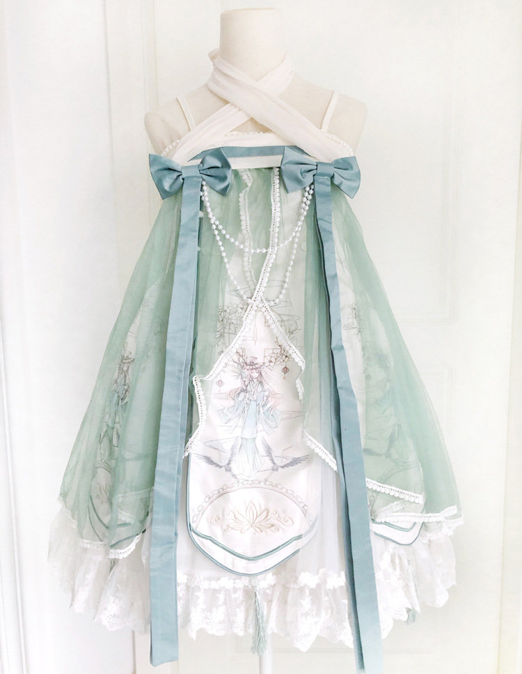 情人七夕节酿钰 洛丽塔中华风夏季师篇章lolita中华风lo裙优雅洛丽塔