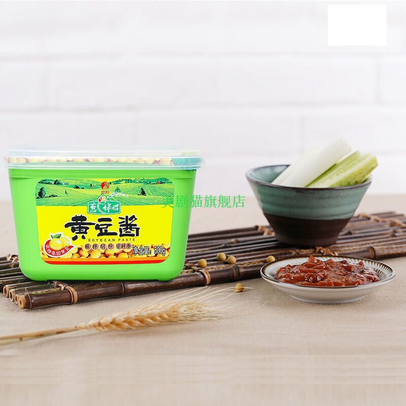 葱伴侣6月香豆瓣酱罐装拌面酱炒菜炖汤调味蘸酱六月香豆瓣酱2kg一桶