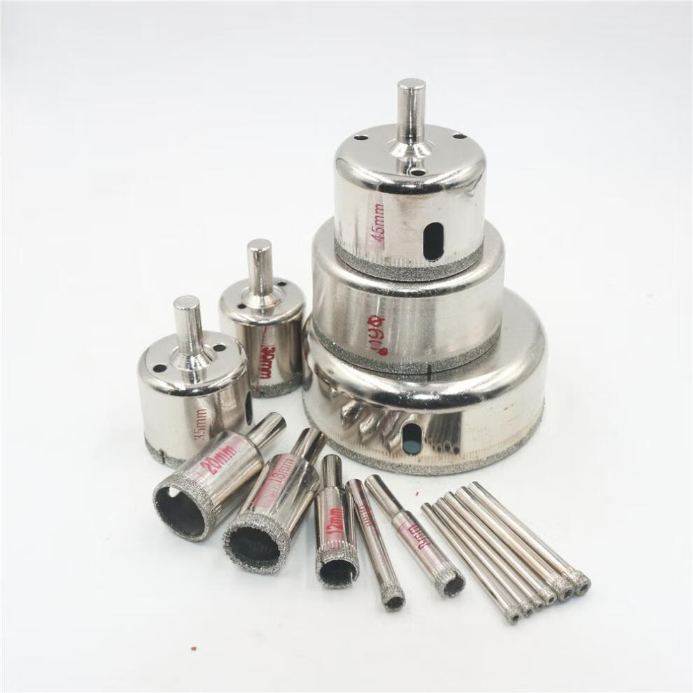 3-200mm金刚石玻璃开孔器 玻璃钻头大理石开孔器 陶瓷开孔器 4mm全钢