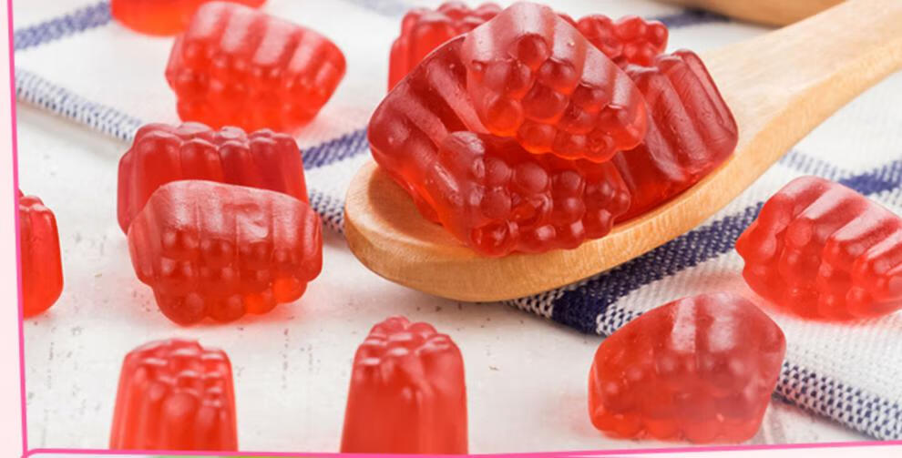 qq糖20g*20包多口味橡皮糖软糖零食小吃零食 荔枝味20包【图片 价格