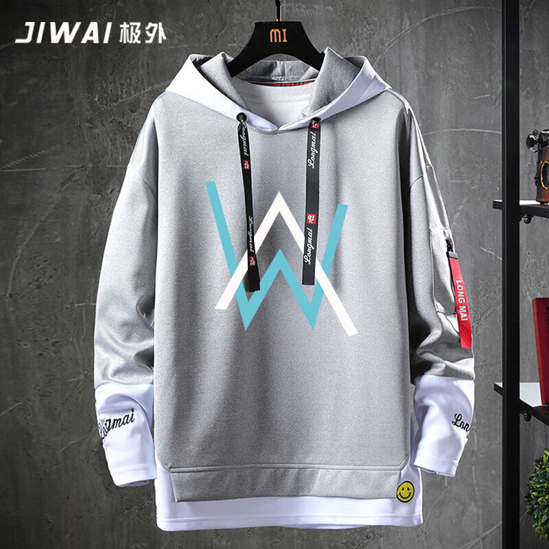 稚彼艾伦沃克alanwalker同款djfaded飘带连帽卫衣男男女卫衣衣服衫