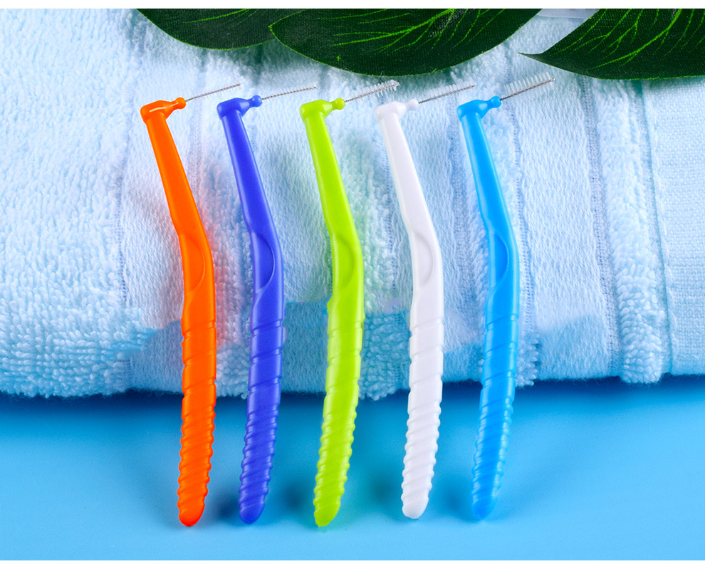 小鹿妈妈fawnmum牙缝刷齿间刷牙缝清洁器正畸牙刷牙间刷细滑口腔护理l