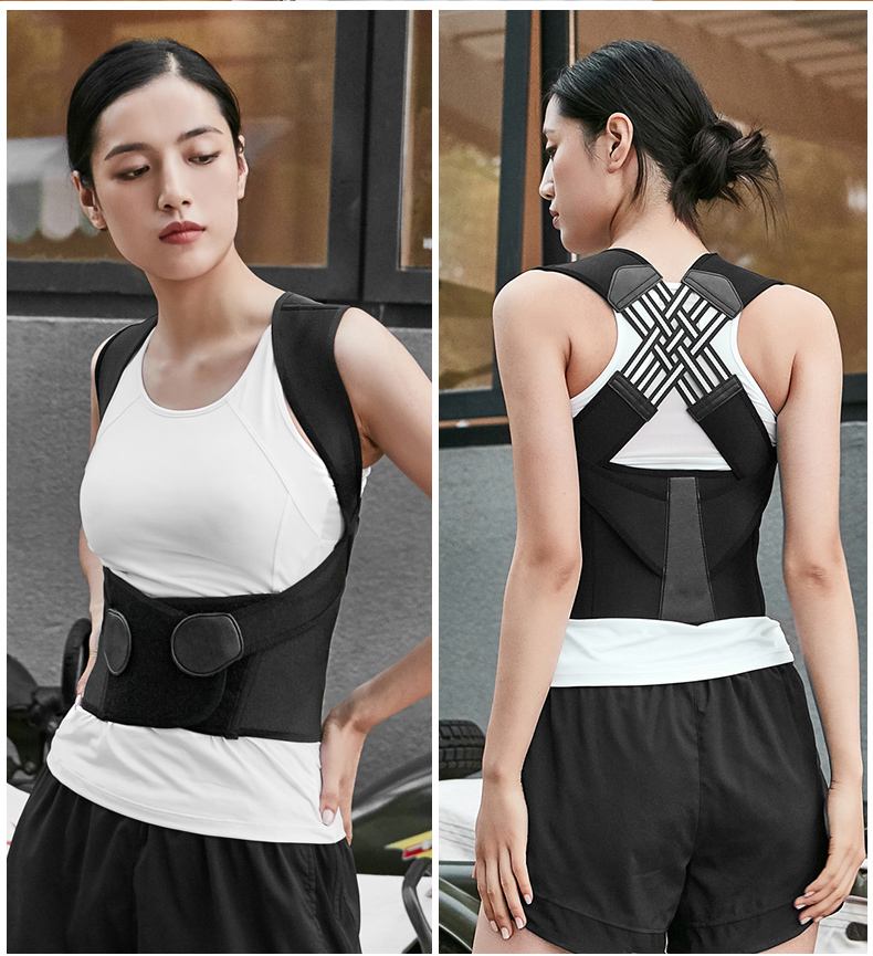 背背佳驼背姿势带儿童学生男女通用 221矫姿带护腰挺胸直背姿势-llmt