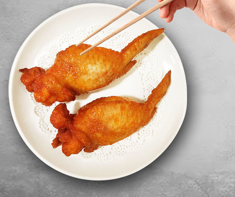 正宗鸡翅包饭半成品奥尔良烤翅无骨鸡翅烧烤冷冻一包6个1000g