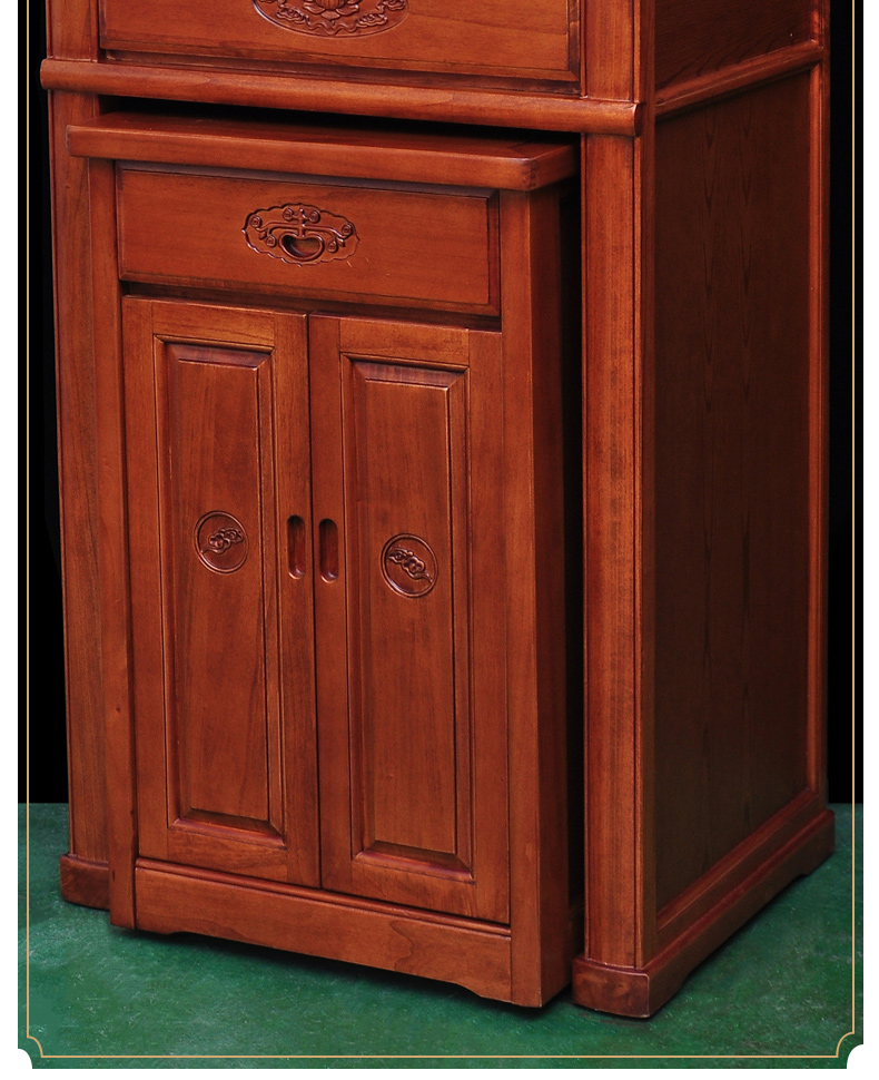 桃木佛柜佛龛新中式立柜神台柜神龛家用财神爷供佛财