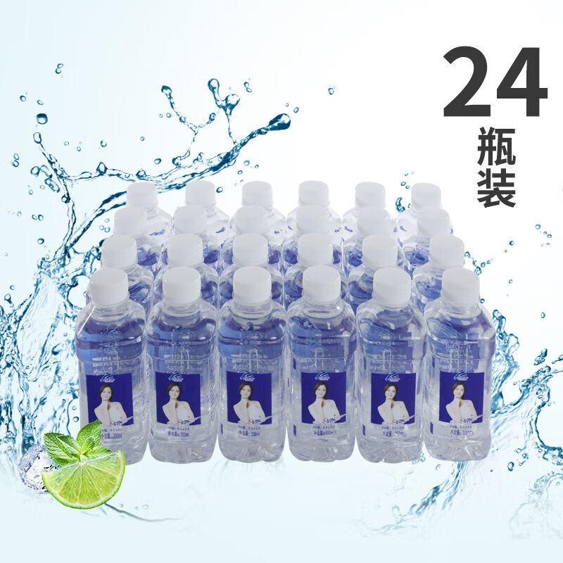 食上猴 苏打水整箱350ml×24瓶无汽弱碱性柠檬原味多规格饮料整箱