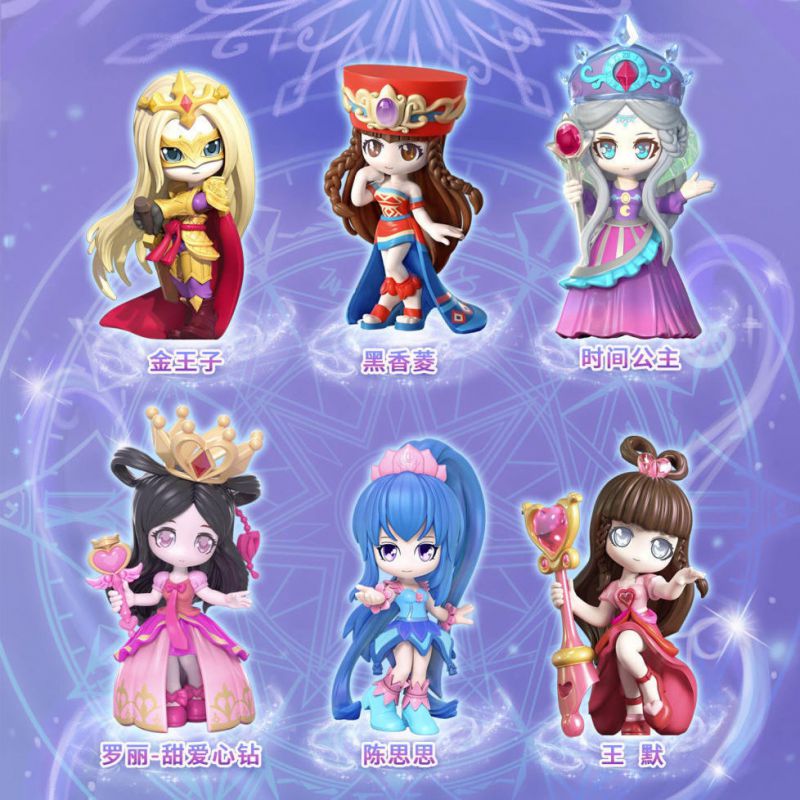 【京选优品】叶罗丽盲盒精灵梦菲灵冰公主孔雀模型摆件可爱礼物女孩