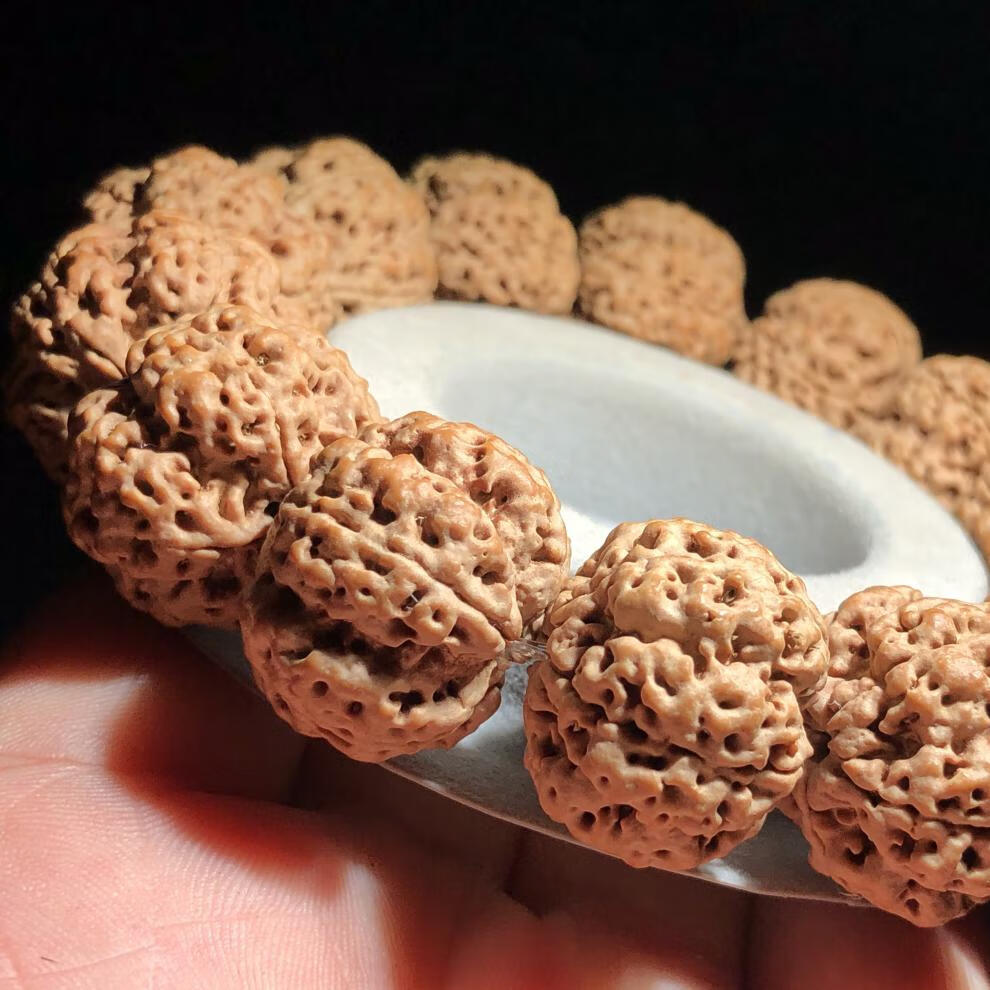 朴春毕业级尼泊尔大金刚菩提子手串精品文玩同树籽满肉单圈佛珠手链男