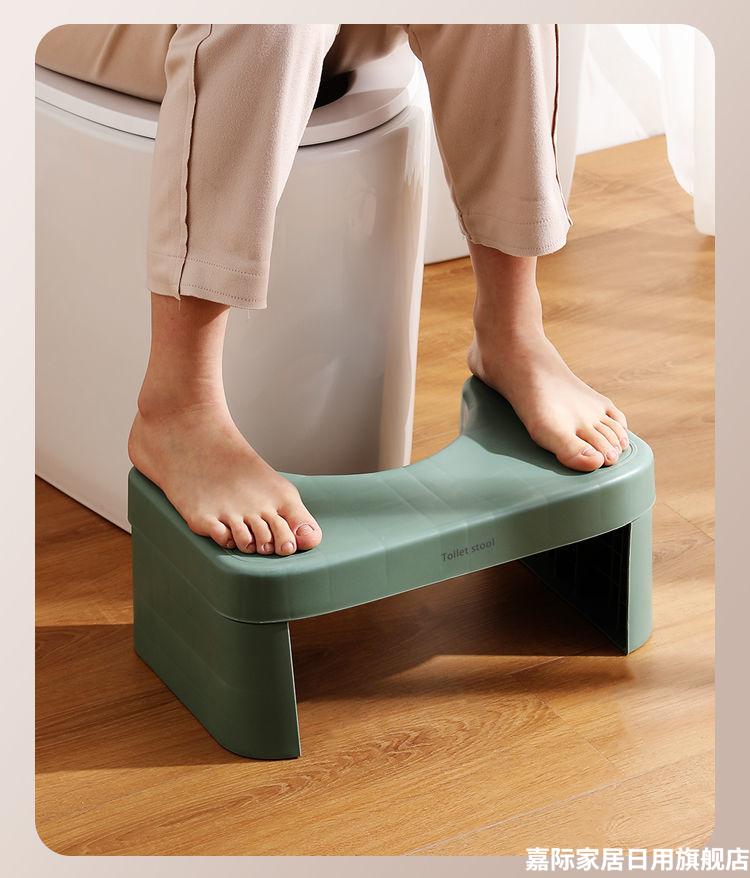 踏脚凳脚踏双用马桶蹲坐两用收纳上厕所的脚踩凳子增高脚垫马桶凳蹲坑