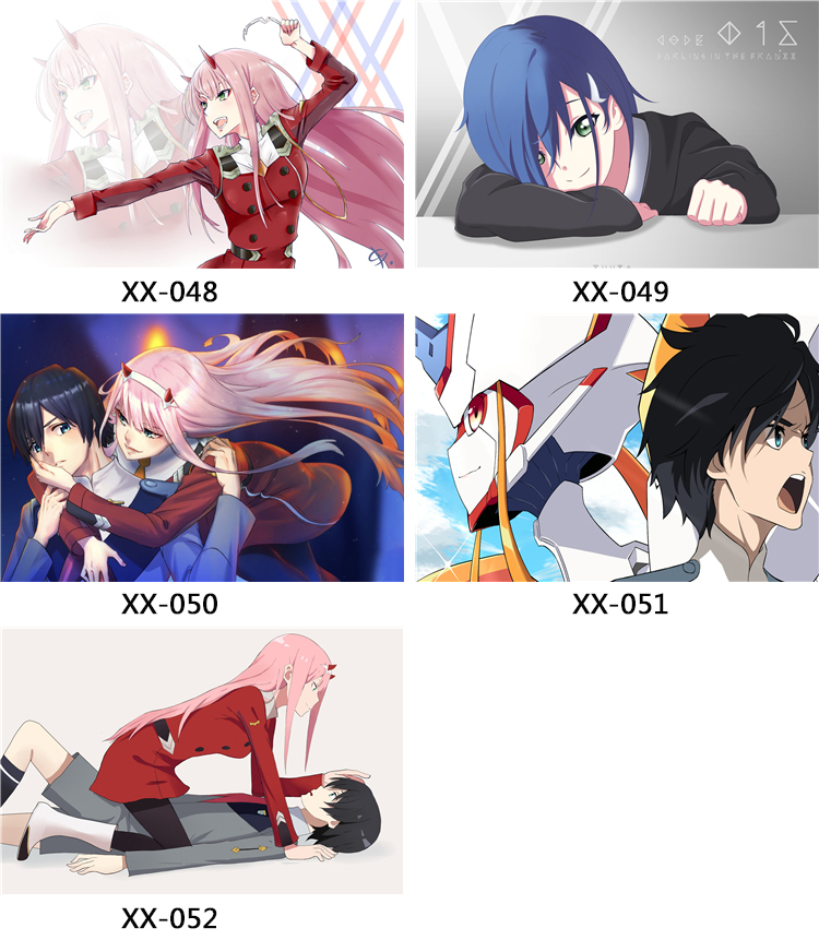 darling in the franxx莓海报广国家队动漫挂画集周边布挂画 xx21 40