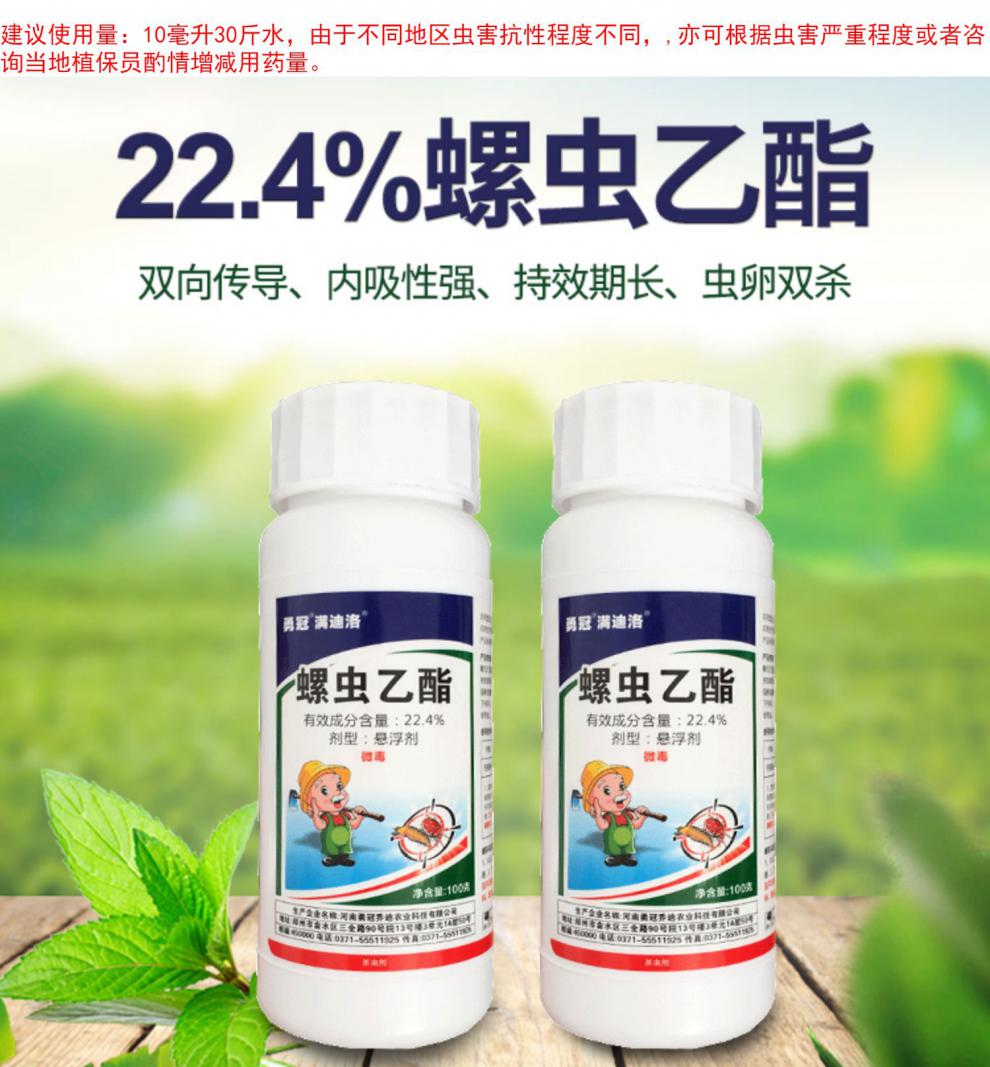 满迪洛224螺虫乙酯介壳虫蚧壳虫白粉虱蚜虫蓟马飞虱农药杀虫剂10g