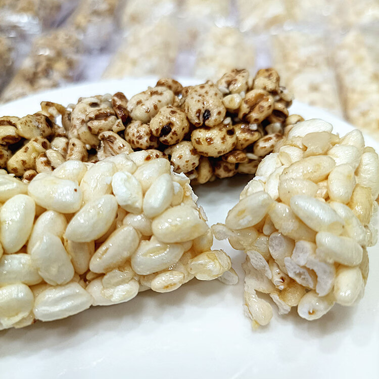 麦通花生味米通芝麻味350g包装整箱混装膨化爆米花