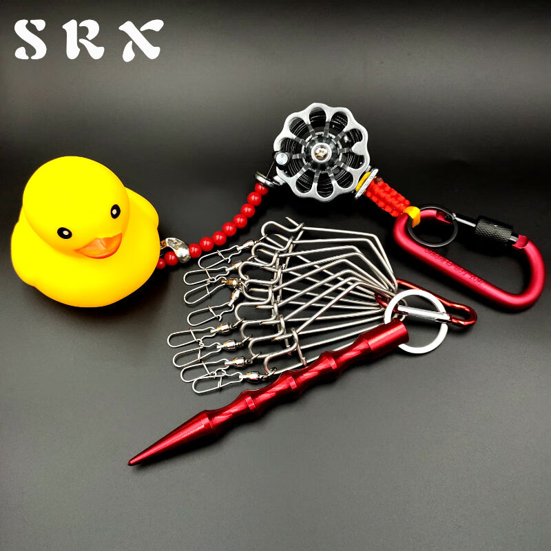 控鱼器 路亚活鱼扣 开黑路亚鱼锁控鱼器活鱼扣锁鱼器 活鱼扣diy