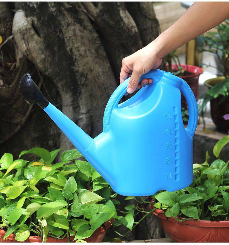 加厚大洒水壶浇花壶塑料浇水壶园艺喷水壶淋花壶家用长嘴浇花喷壶 带