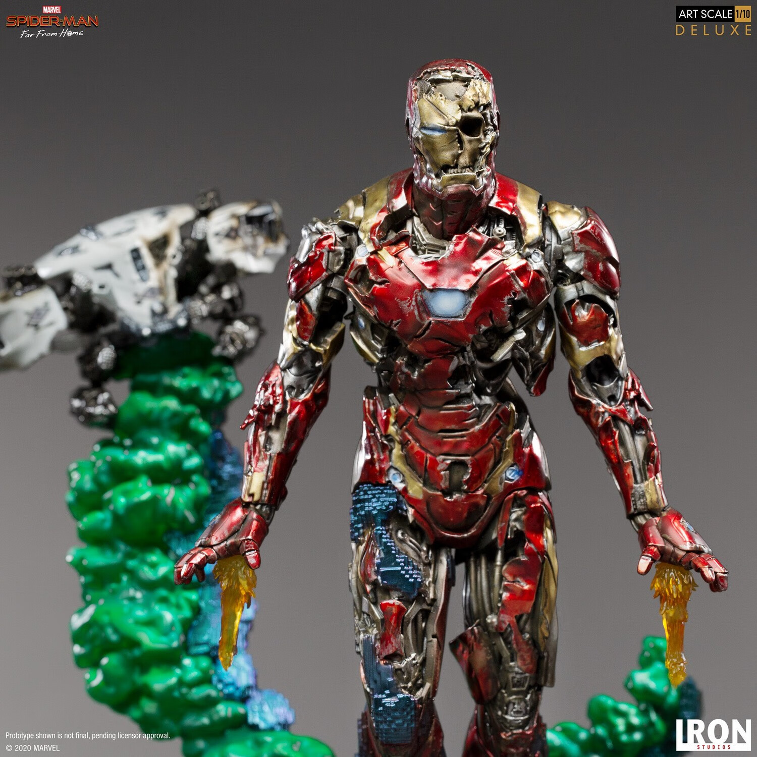 幻象喪屍鋼鐵俠 hottoys ht mms580英雄遠征mk46殭屍 iron studios