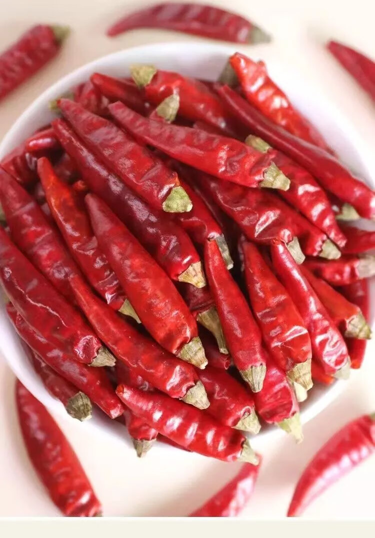 四川特产干红小米椒特香特辣朝天椒七星椒干小米辣艳椒家用干辣椒昌隆
