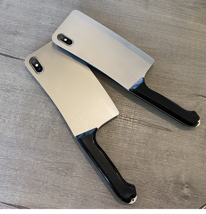 妙之选苹果13菜刀手机壳保护套iphone13个性创意恶搞promax硅胶可爱