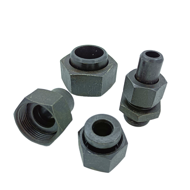 液压焊接接头m18m22m27m30m36螺母焊杆管接头焊管对焊油管接头 m72*2