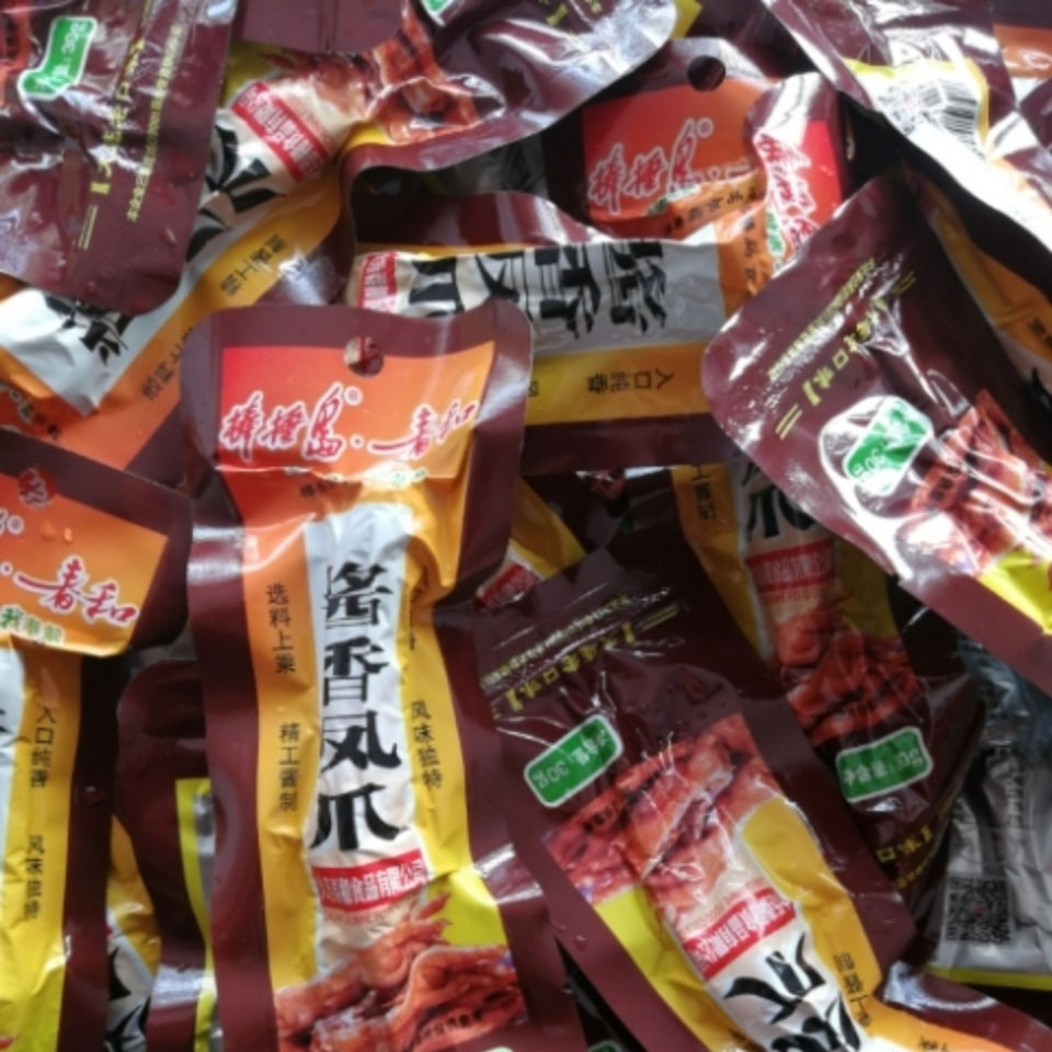 棒棰岛酱香凤爪 棒棰岛春和酱香凤爪大连特色棒棰岛鸡爪30克酱香凤爪