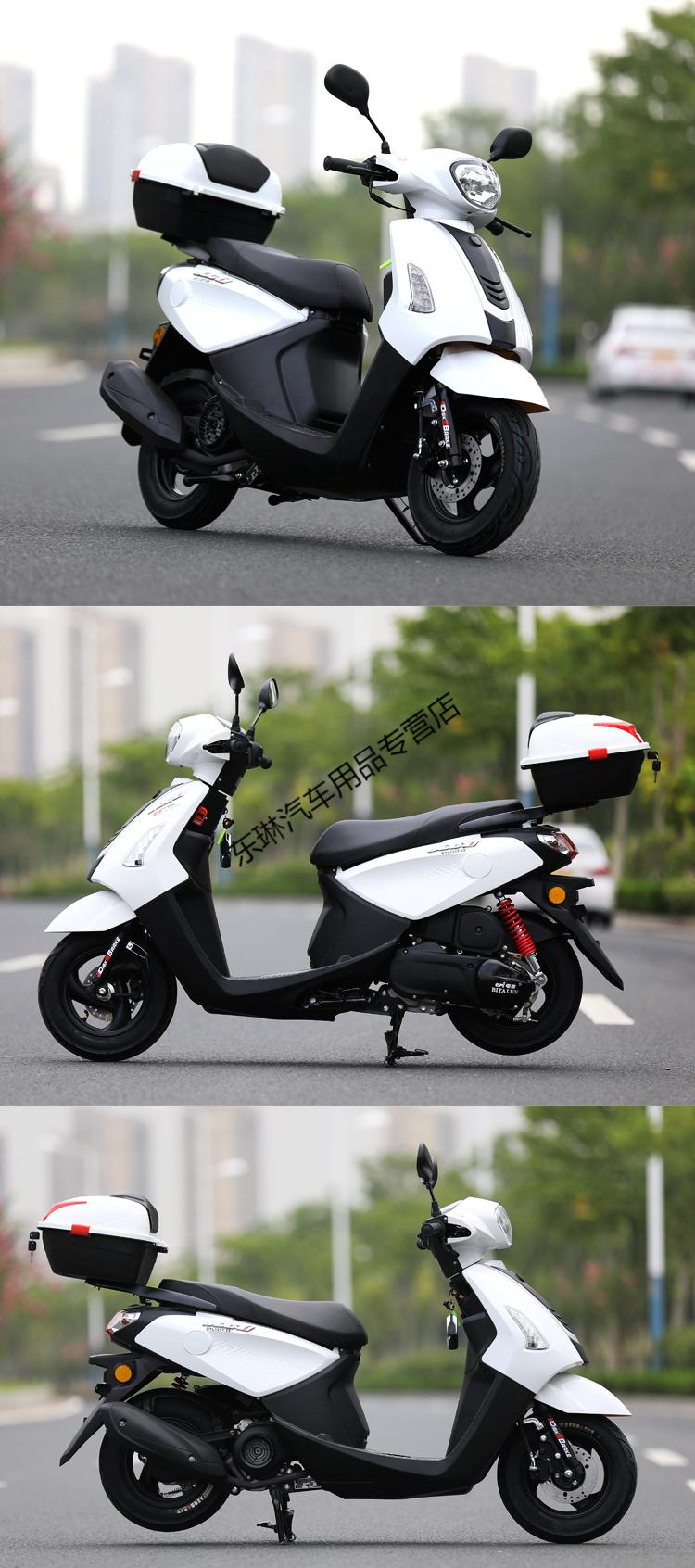 牌巧格踏板摩托车jog125五羊款式燃油整车国四电喷雅马哈款式可上牌